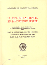La idea de la ciencia en San Vicente Ferrer