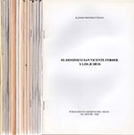 Colección de separatas de temas vicentinos. 30 volumenes